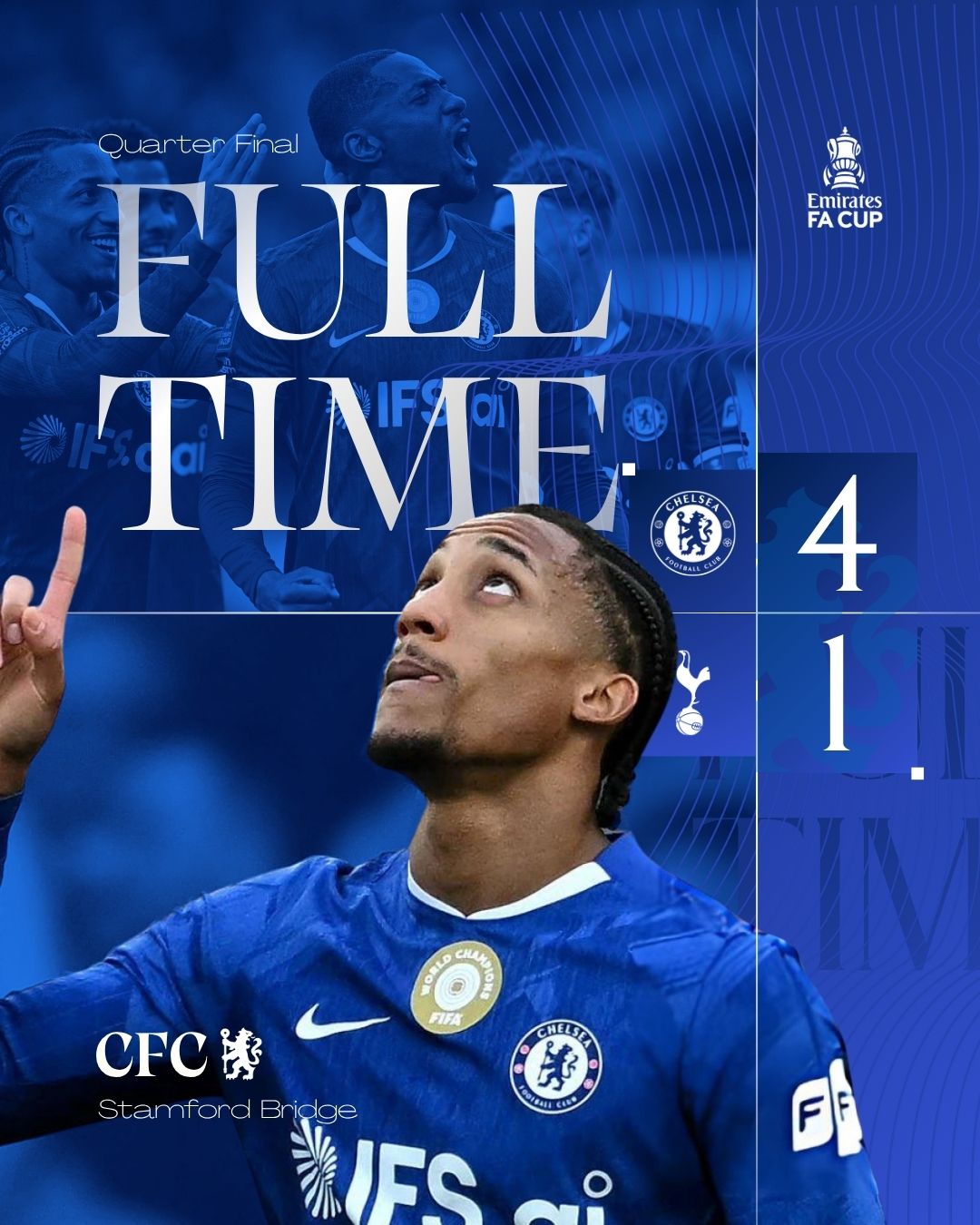 Score and goals Canva template preview