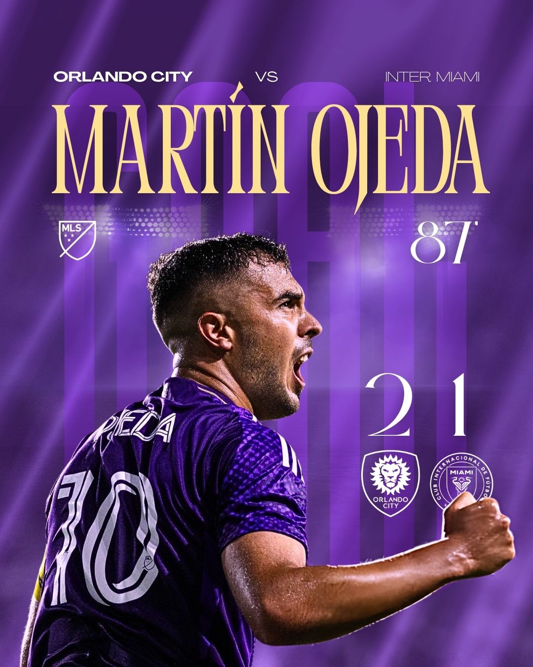 Score and goals Canva template preview
