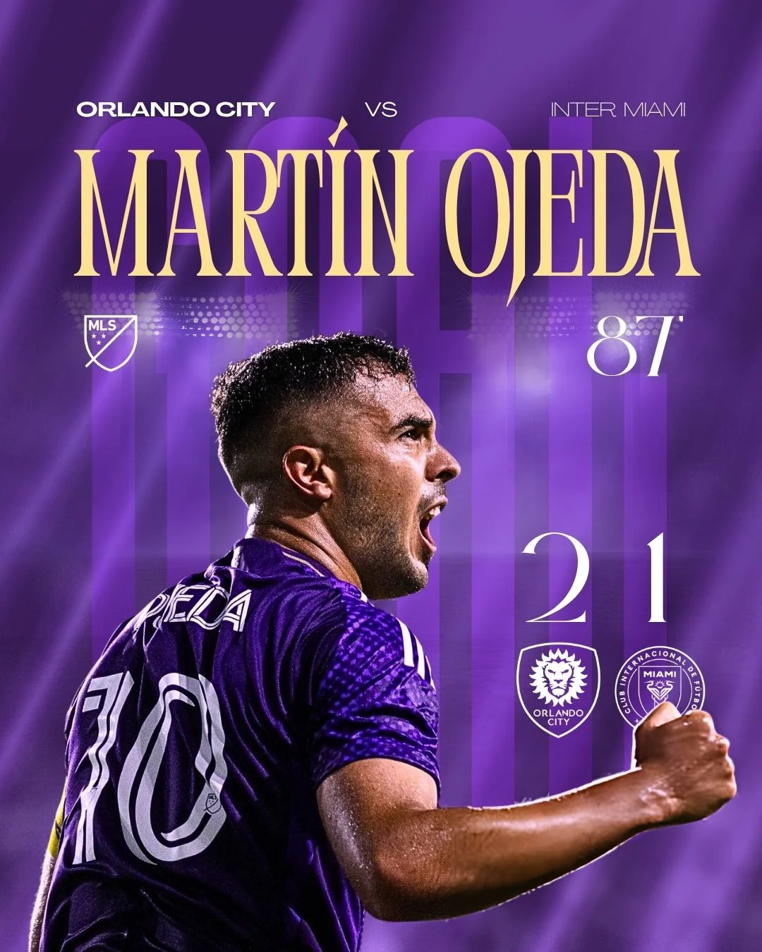 Score and goals Canva template preview